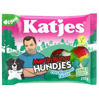 Katjes Martin Rütter Hundjes Fruchtgummi Edition 210g