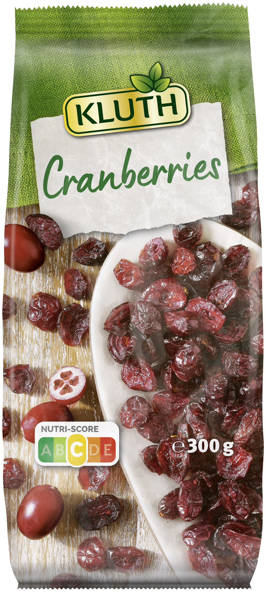 Kluth Cranberries ungeschwefelt 300g