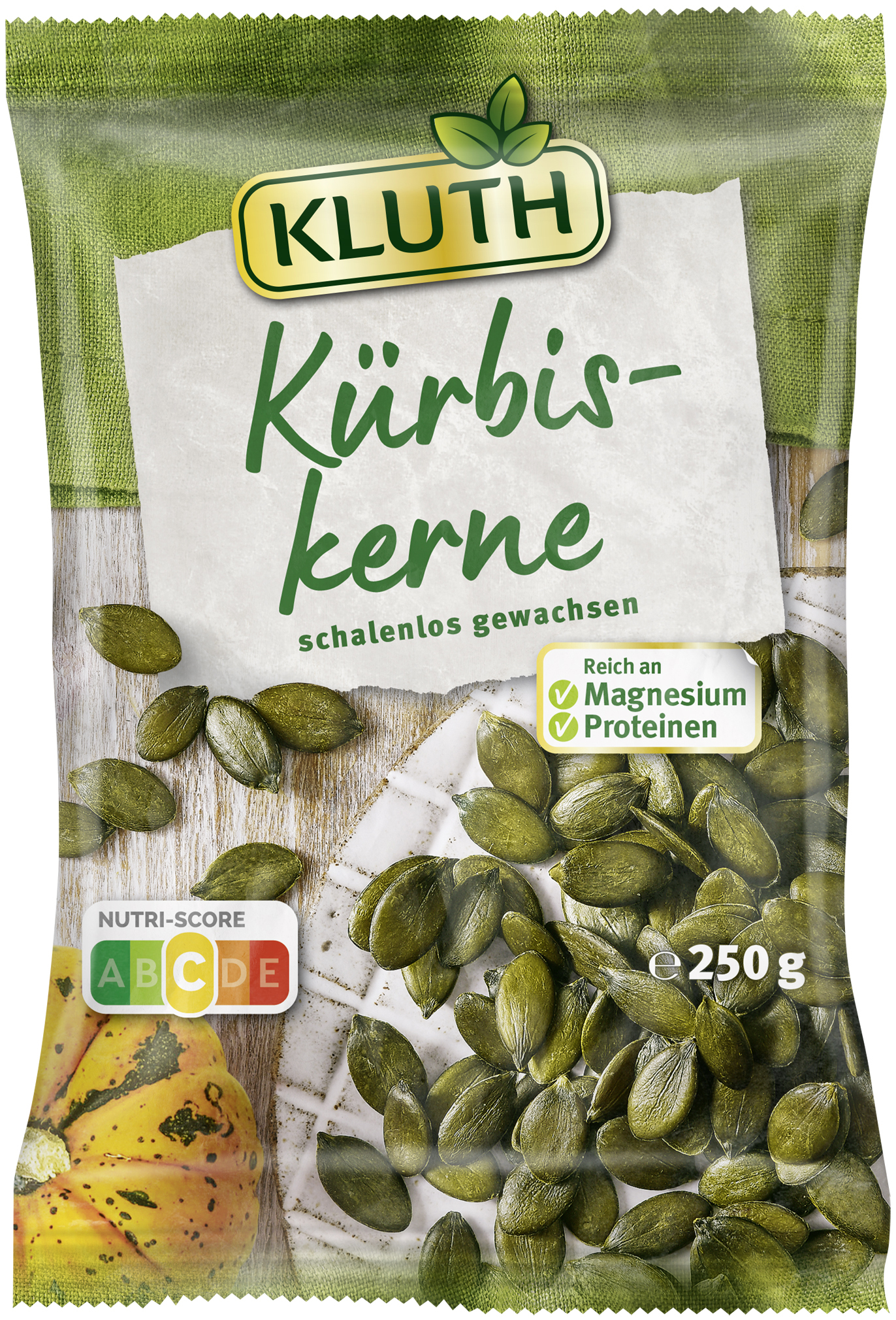 Kluth Kürbiskerne schalenlos 250g