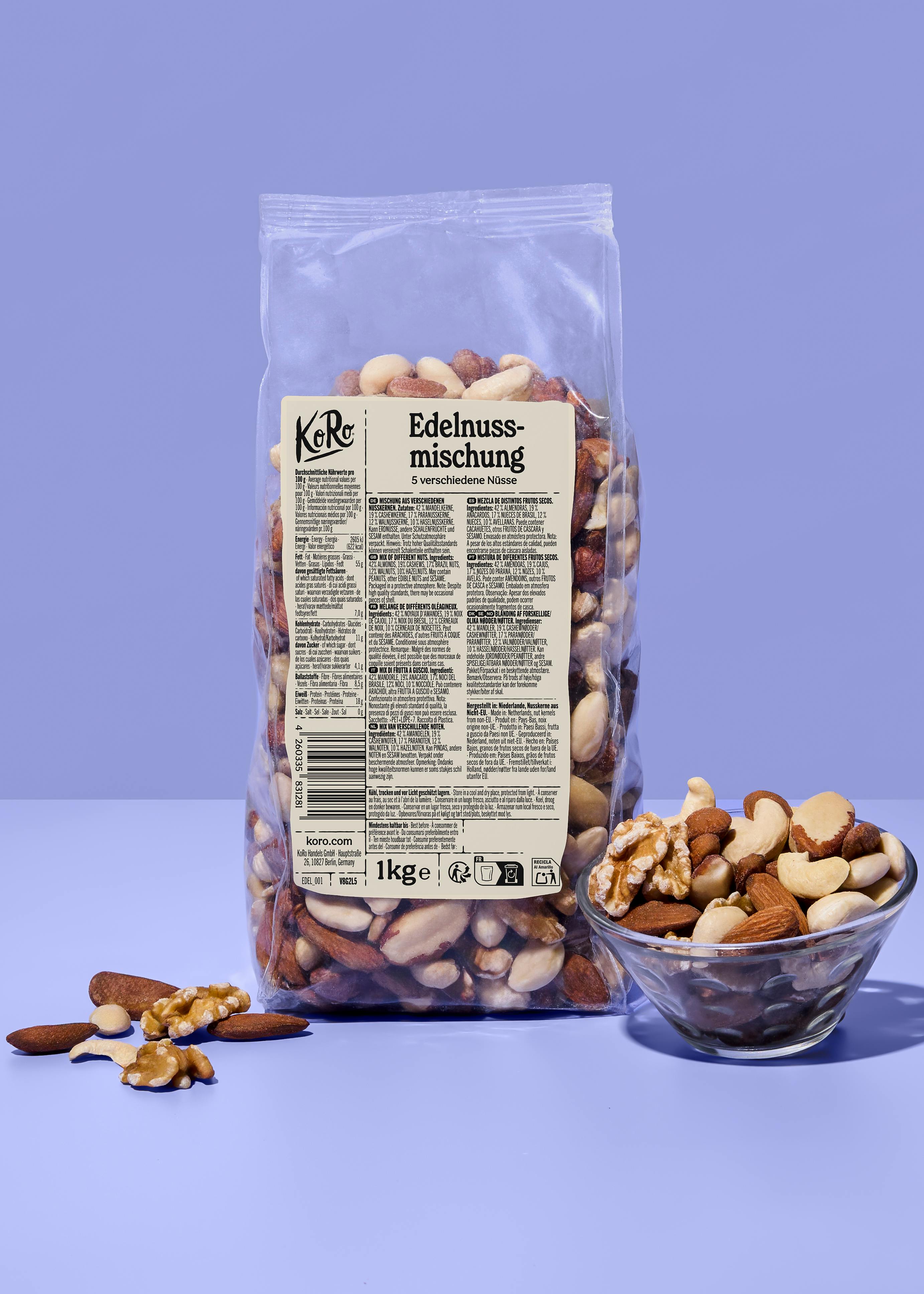 KoRo premium nut mix 1kg