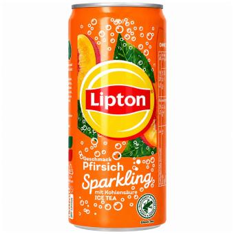 Lipton Ice Tea Sparkling Peach 330ml
