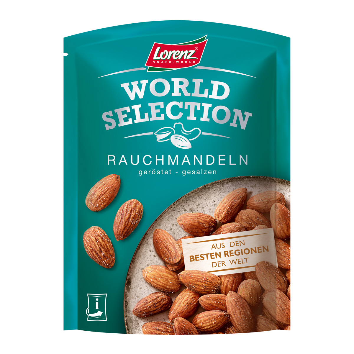Lorenz Rauchmandeln World Selection geröstet und gesalzen 100g