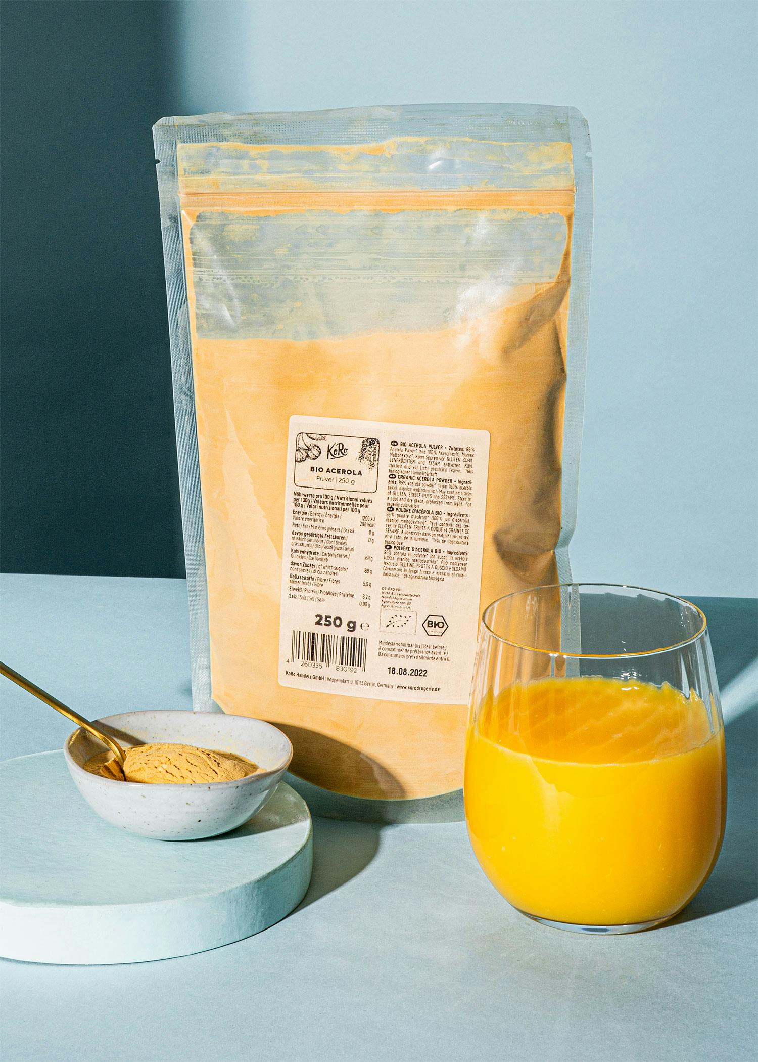 Organic acerola powder 250g