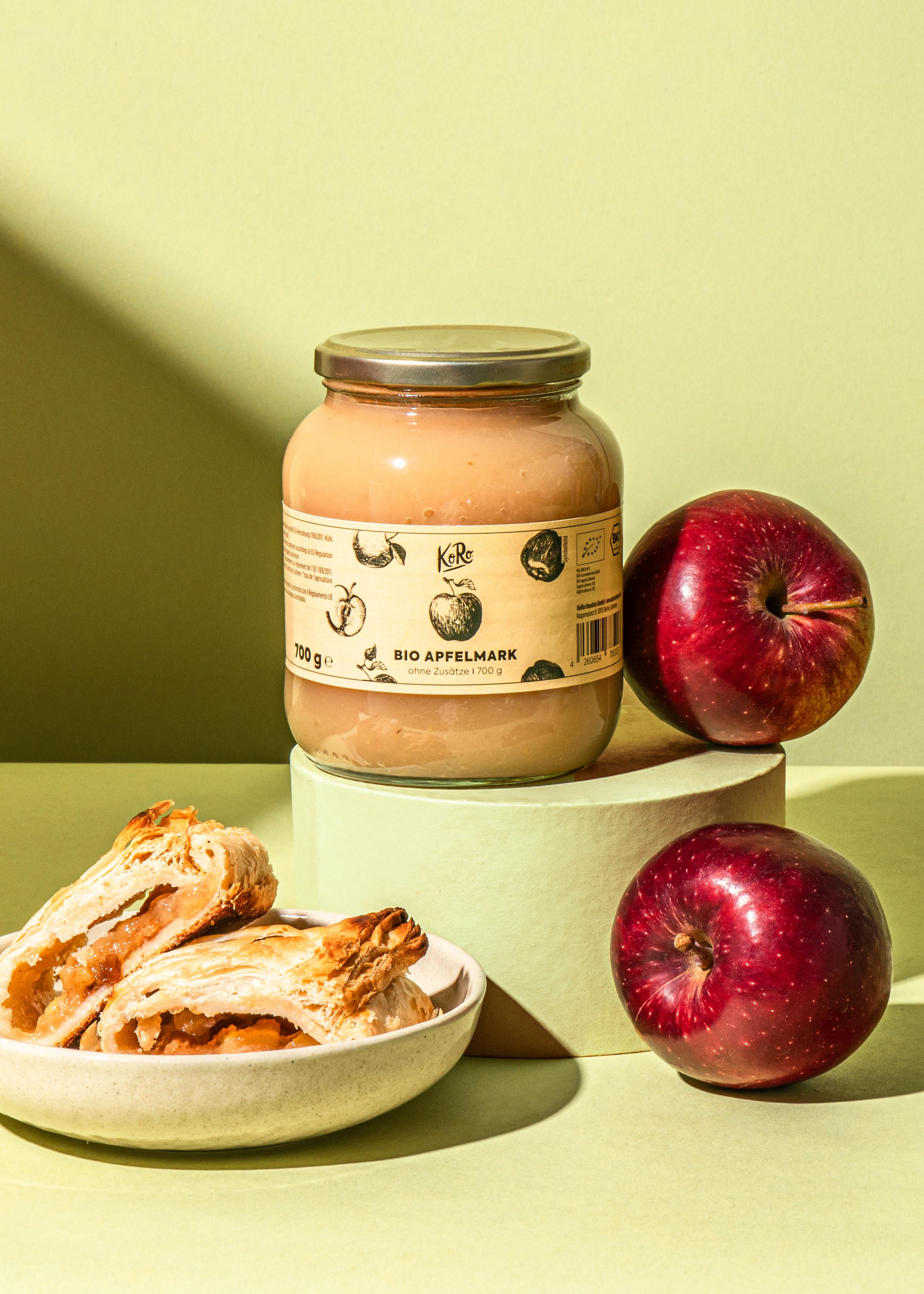 Organic applesauce 700g
