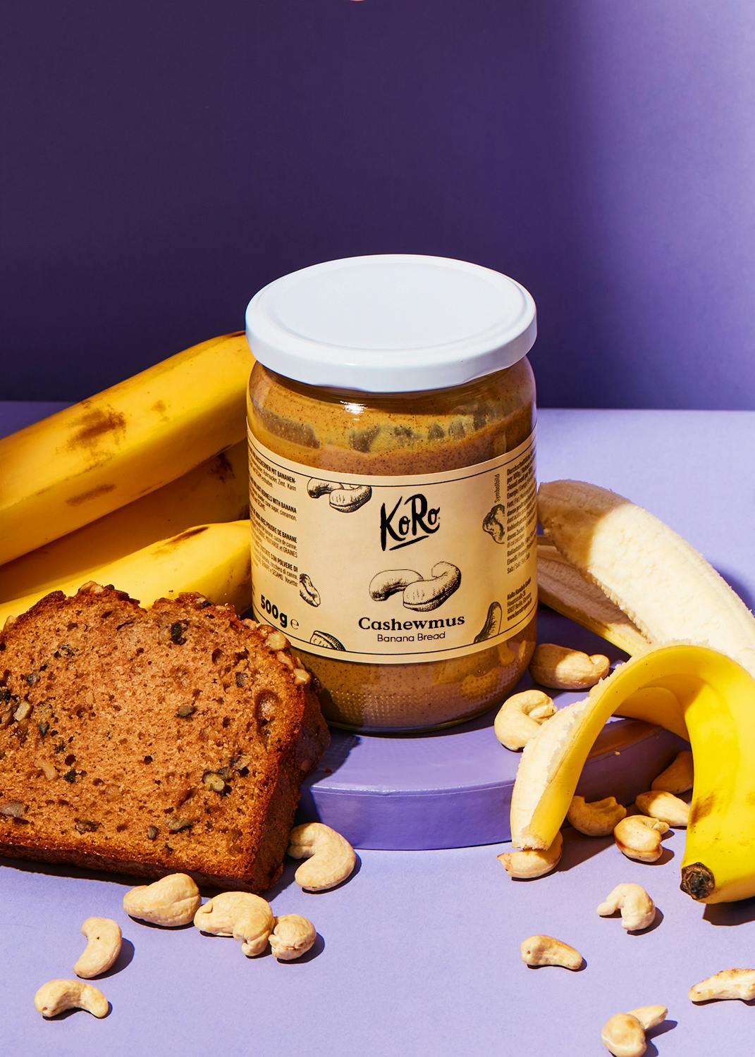 Organic banana bread cashew butter 500g