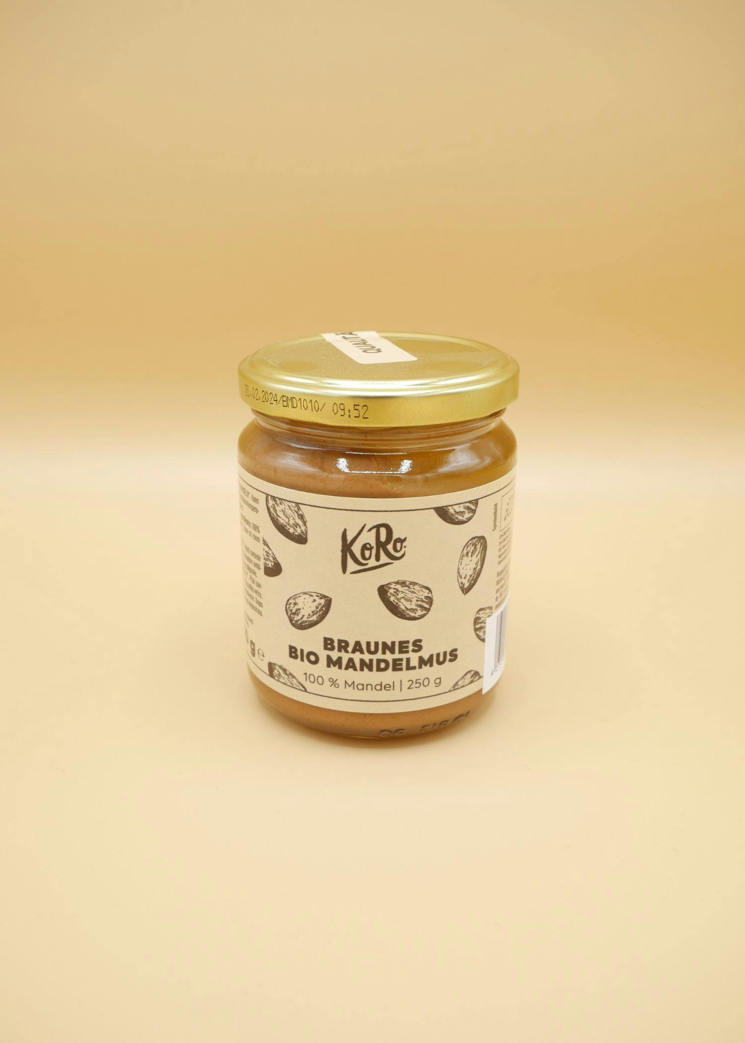 Organic brown almond butter 250g
