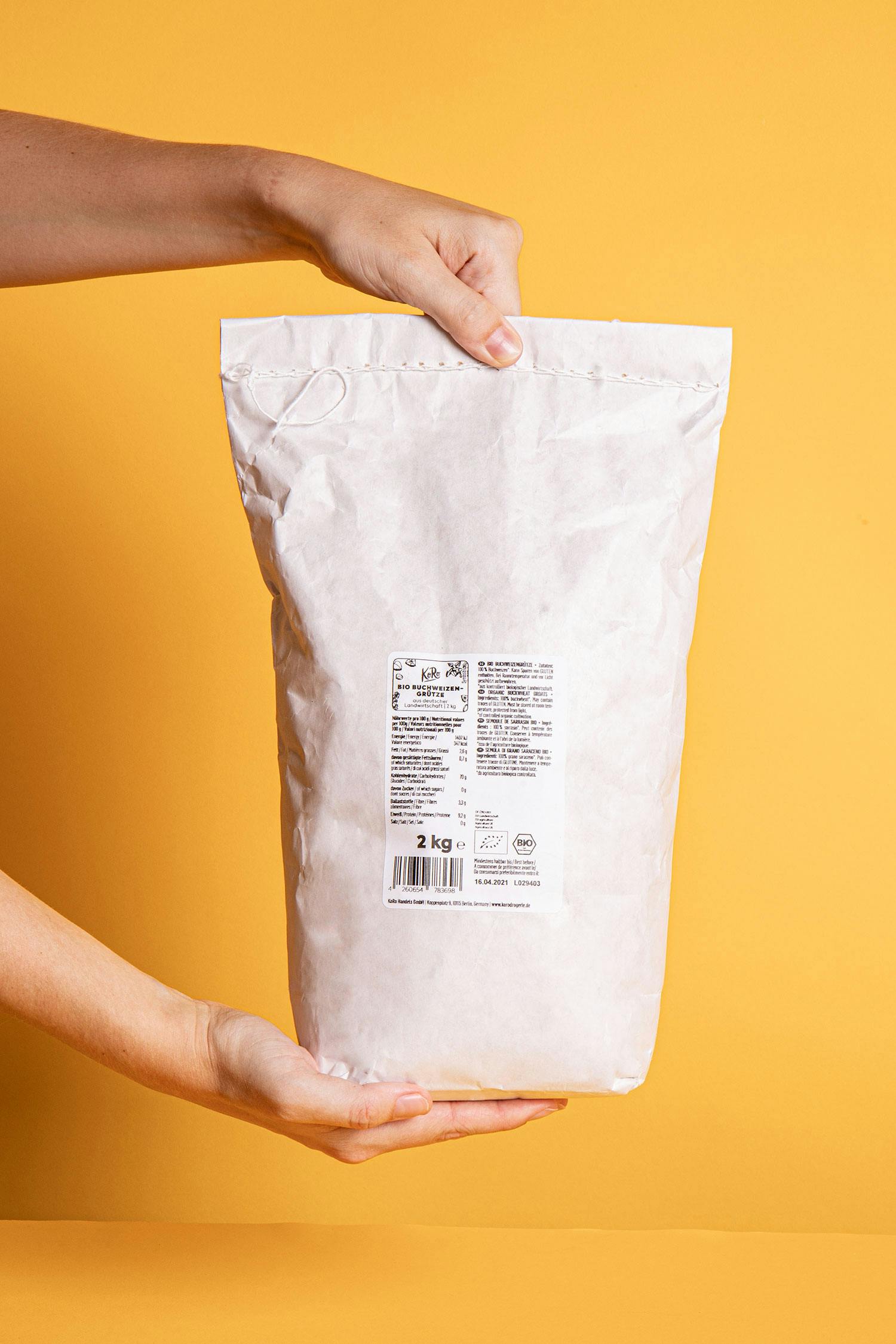 Organic buckwheat groats 2kg