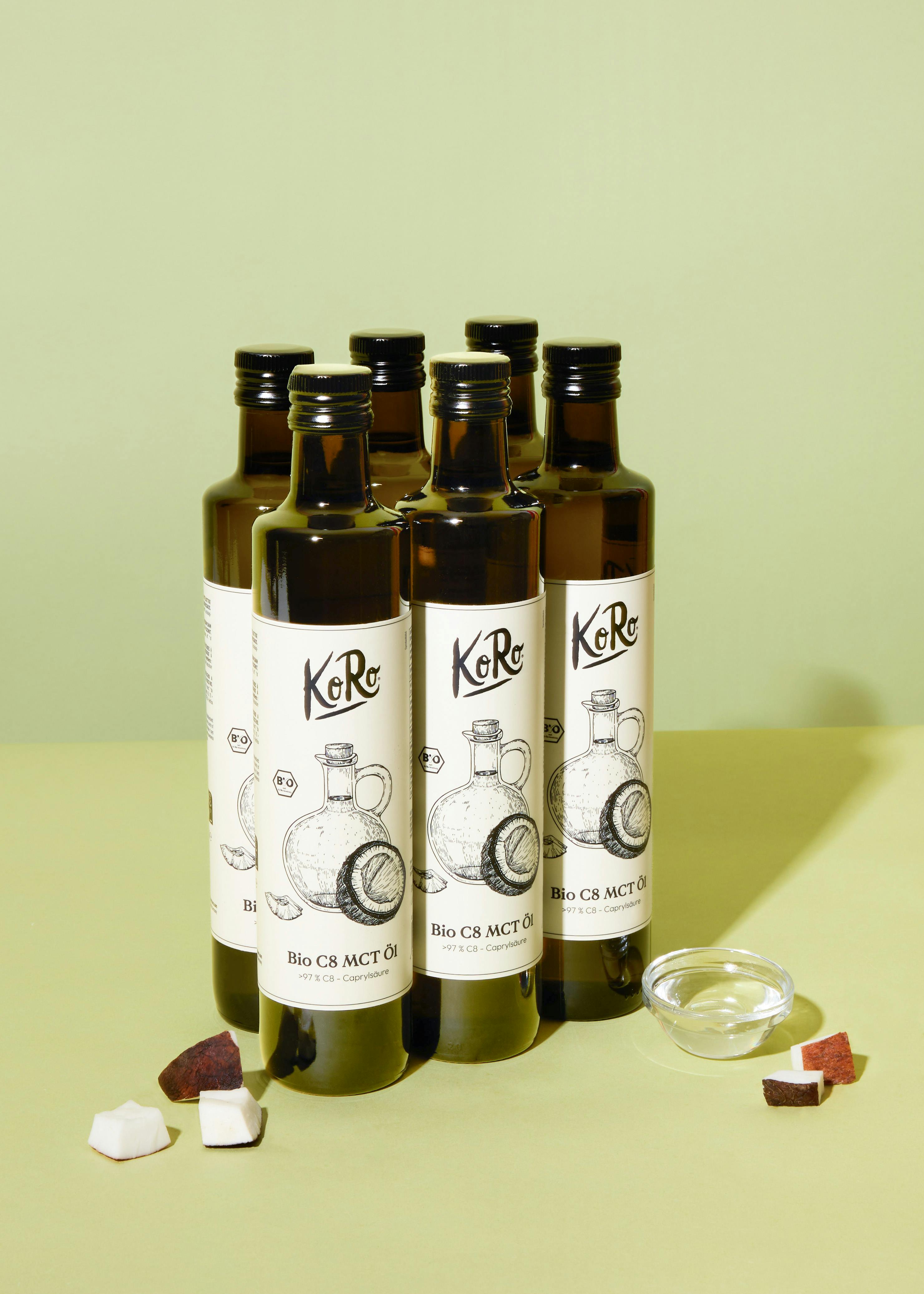Organic C8 MCT oil 6 x 500ml