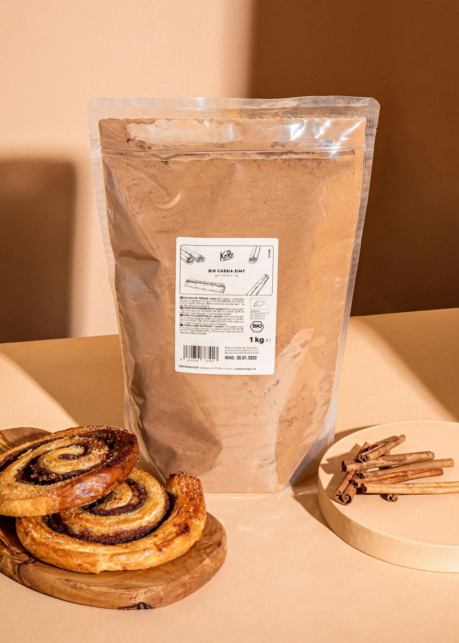 Organic Cassia cinnamon 1kg