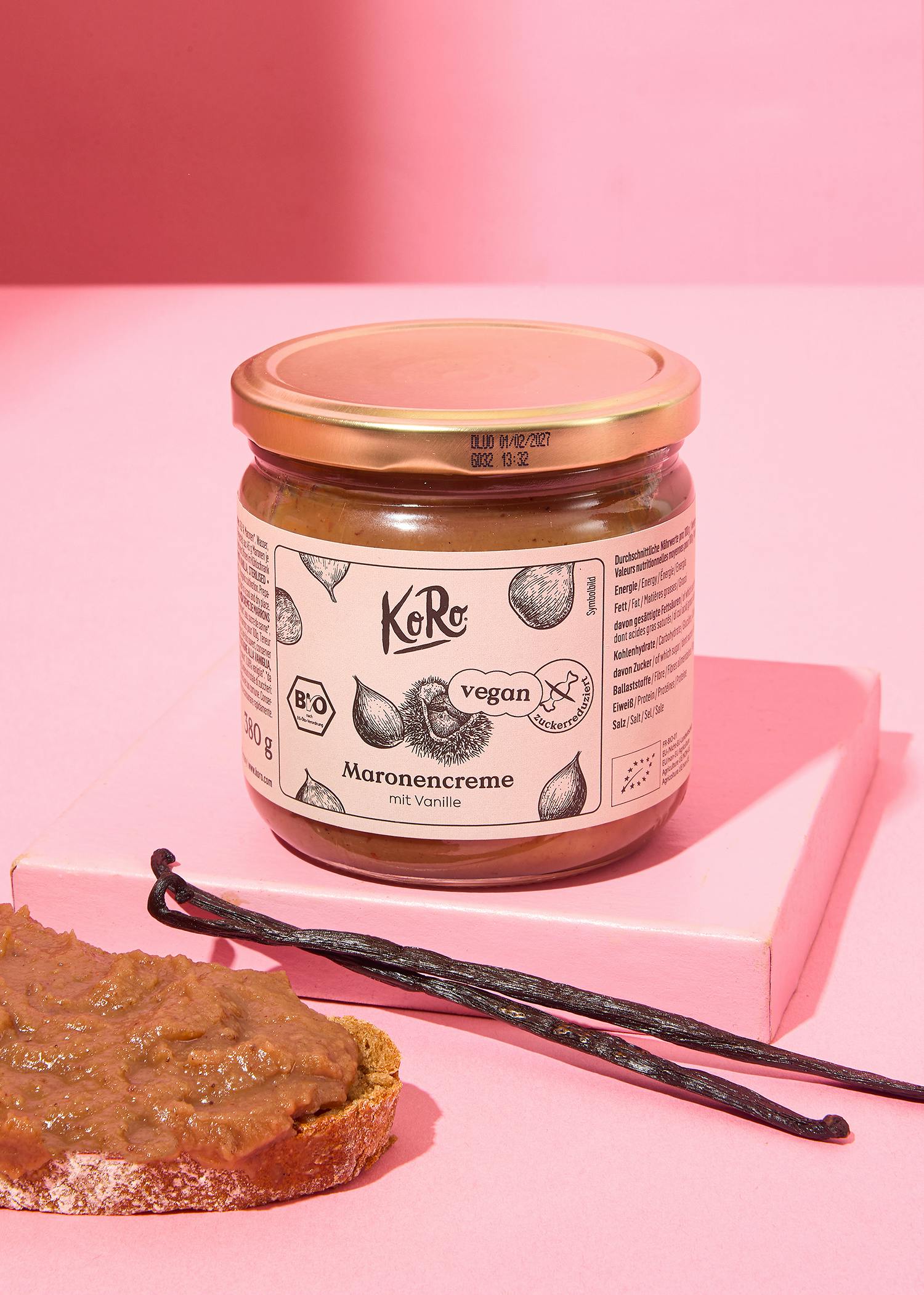Organic chestnut spread 380g