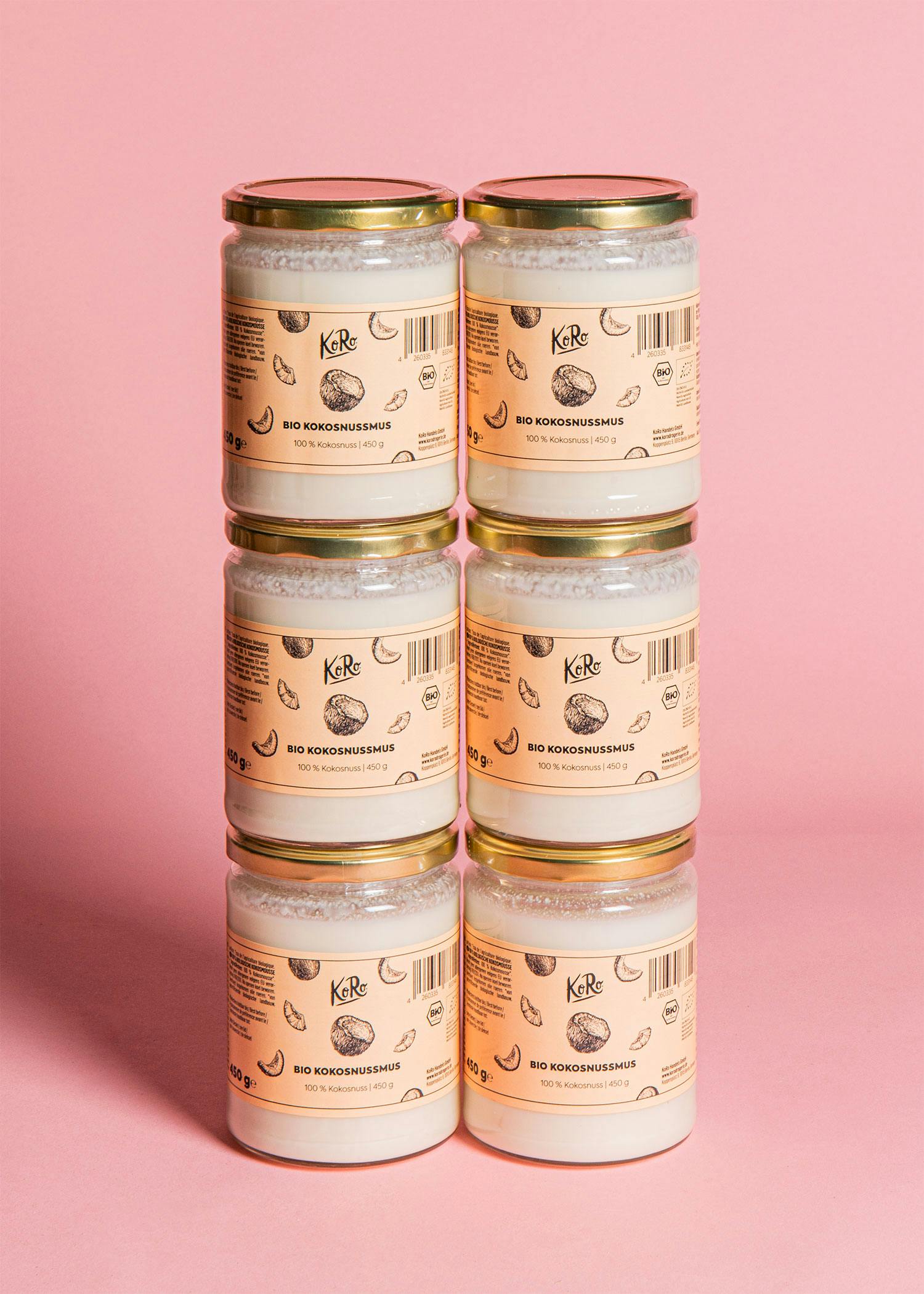 Organic coconut butter 6 x 450g