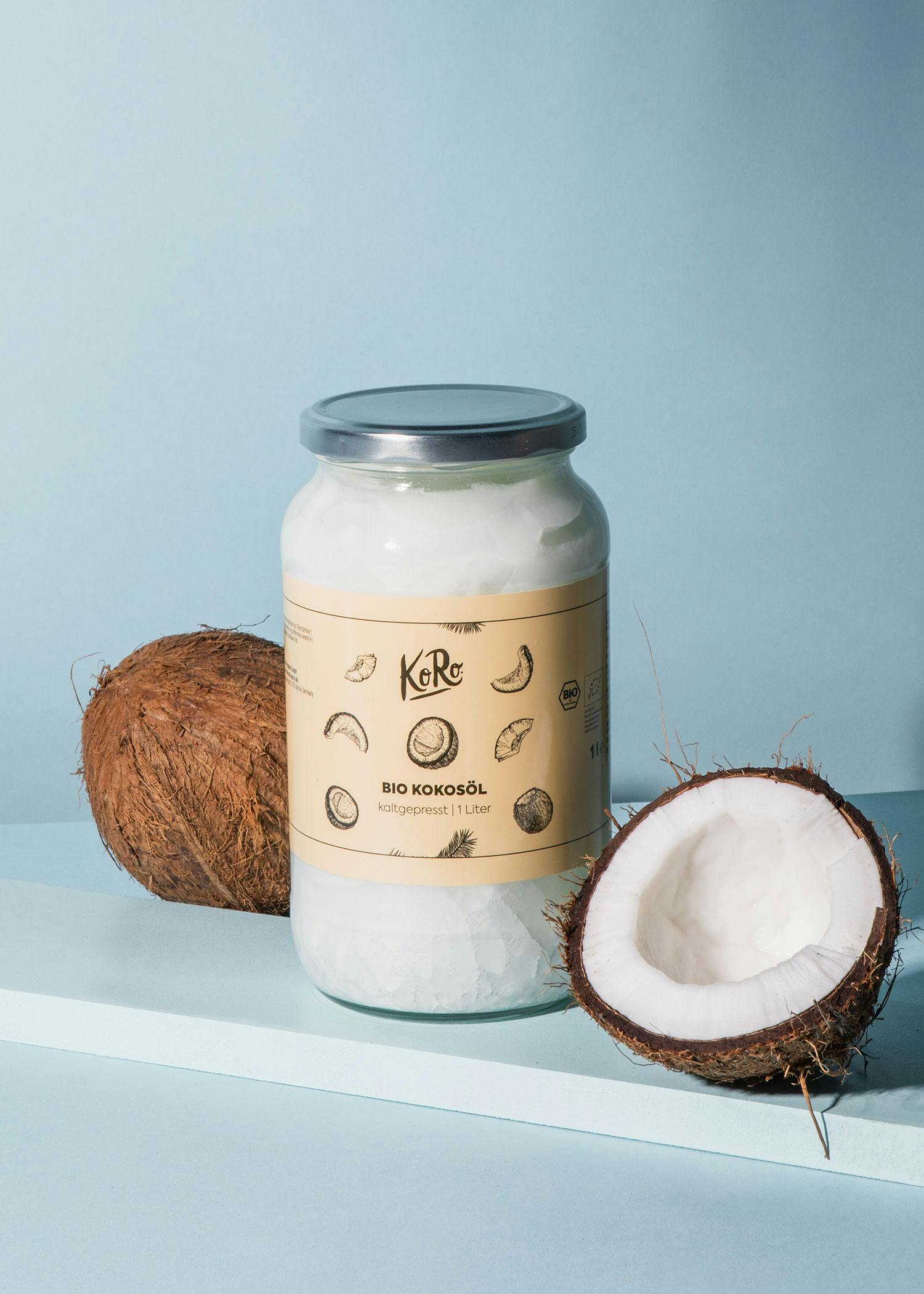 Organic coconut oil 6 x 1L