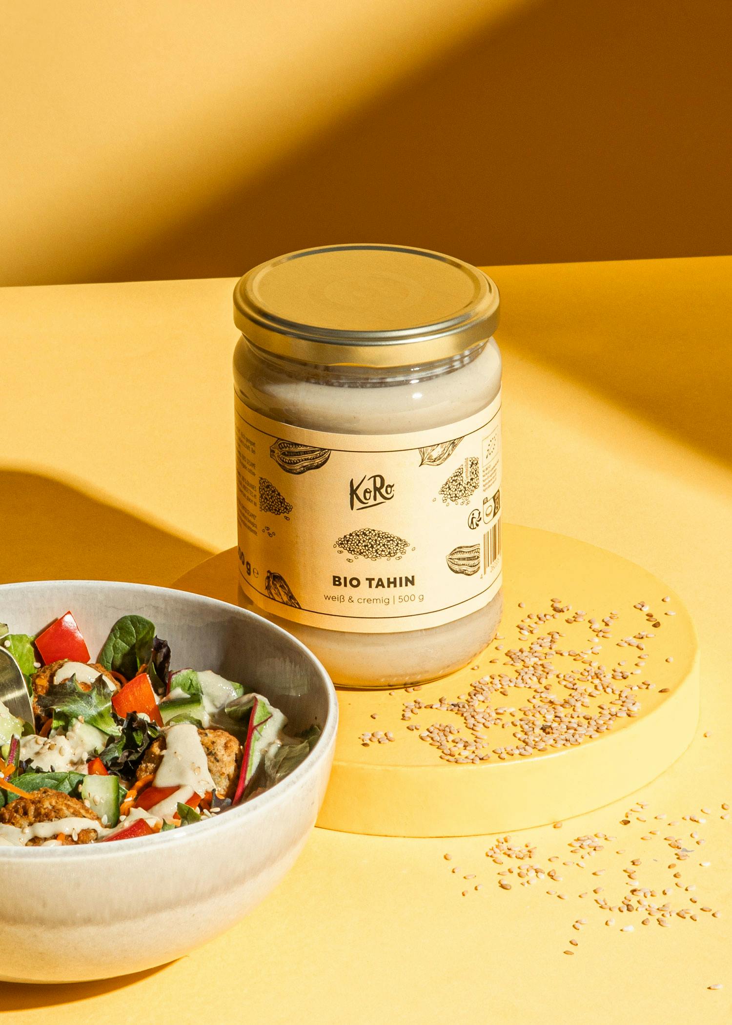 Organic creamy white tahini 500g