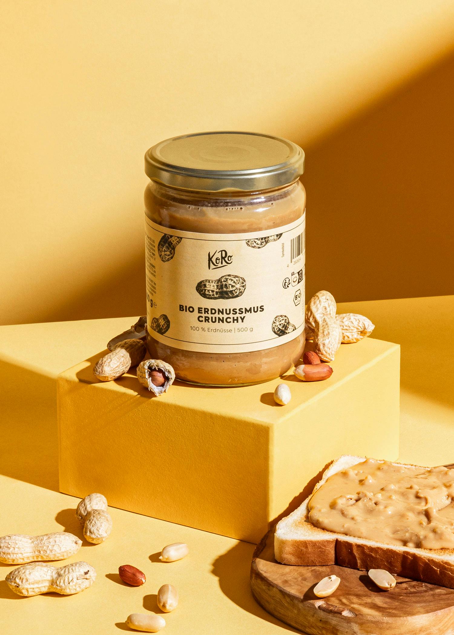 Organic crunchy peanut butter 500g