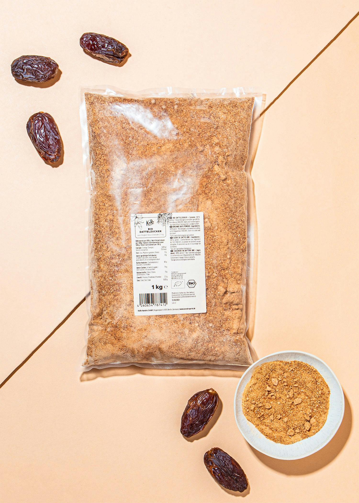 Organic date sugar 1kg