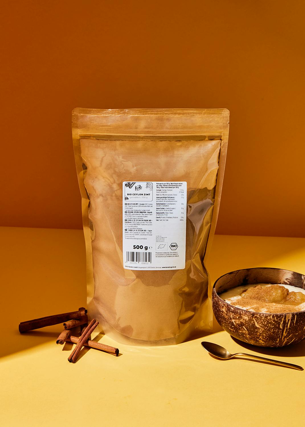 Organic ground cinnamon 500g