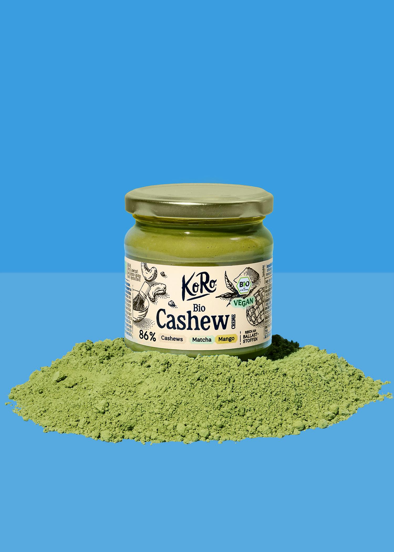 Organic matcha & cashew butter with mango 6 x 200g
