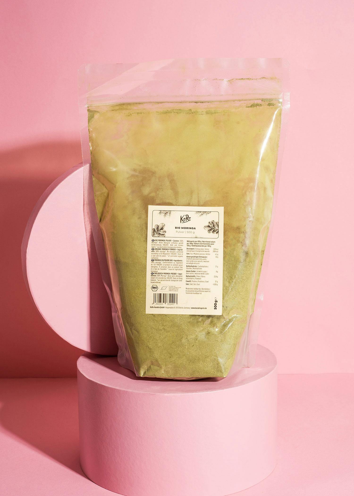 Organic moringa powder 500g