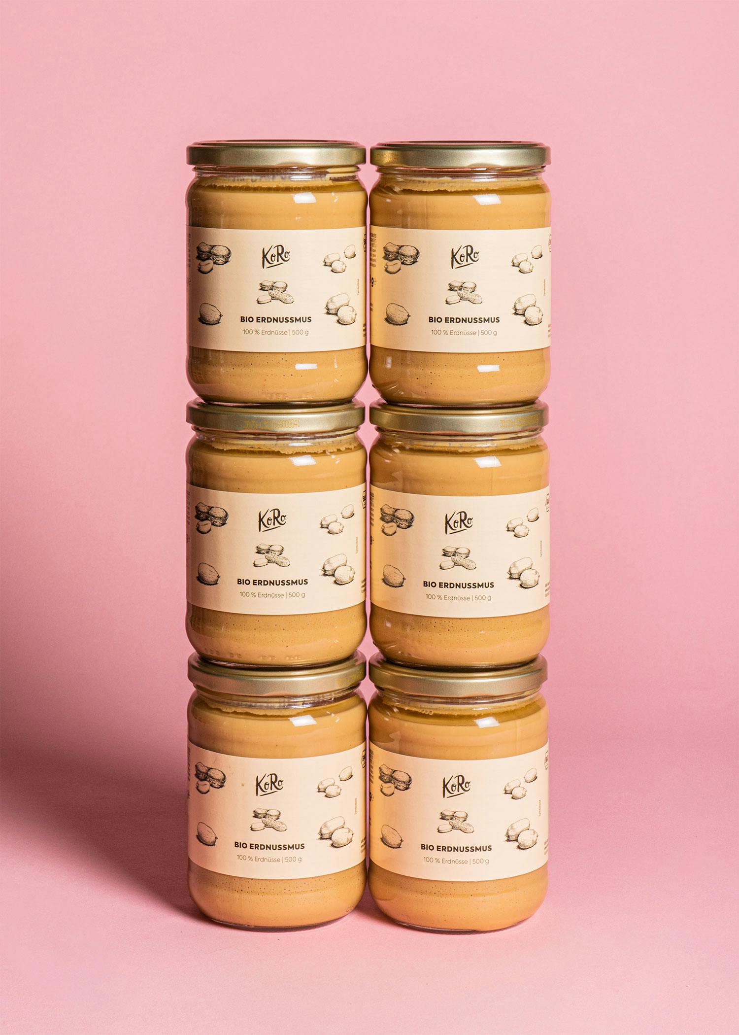 Organic peanut butter 6 x 500g