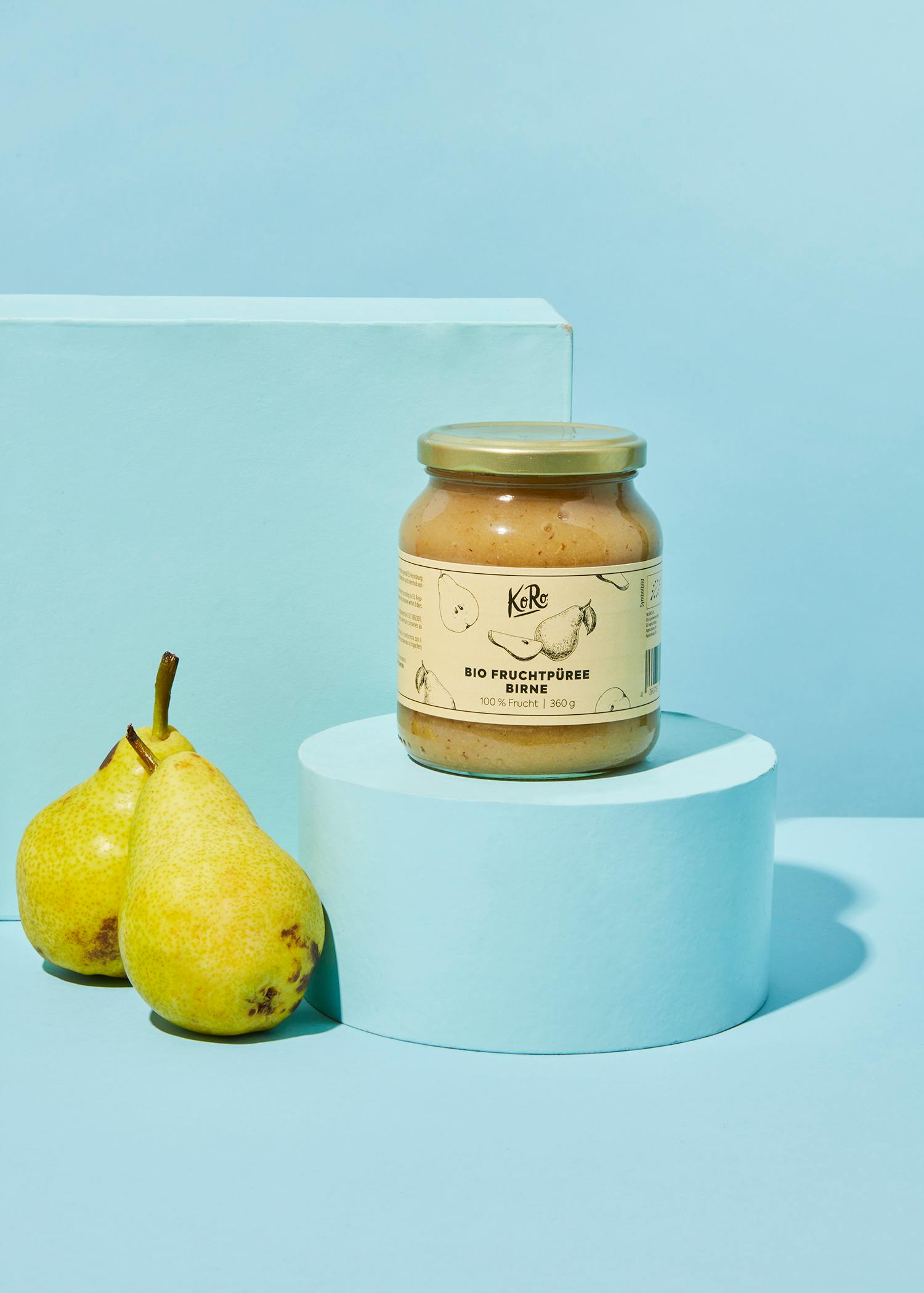 Organic pear purée 350g