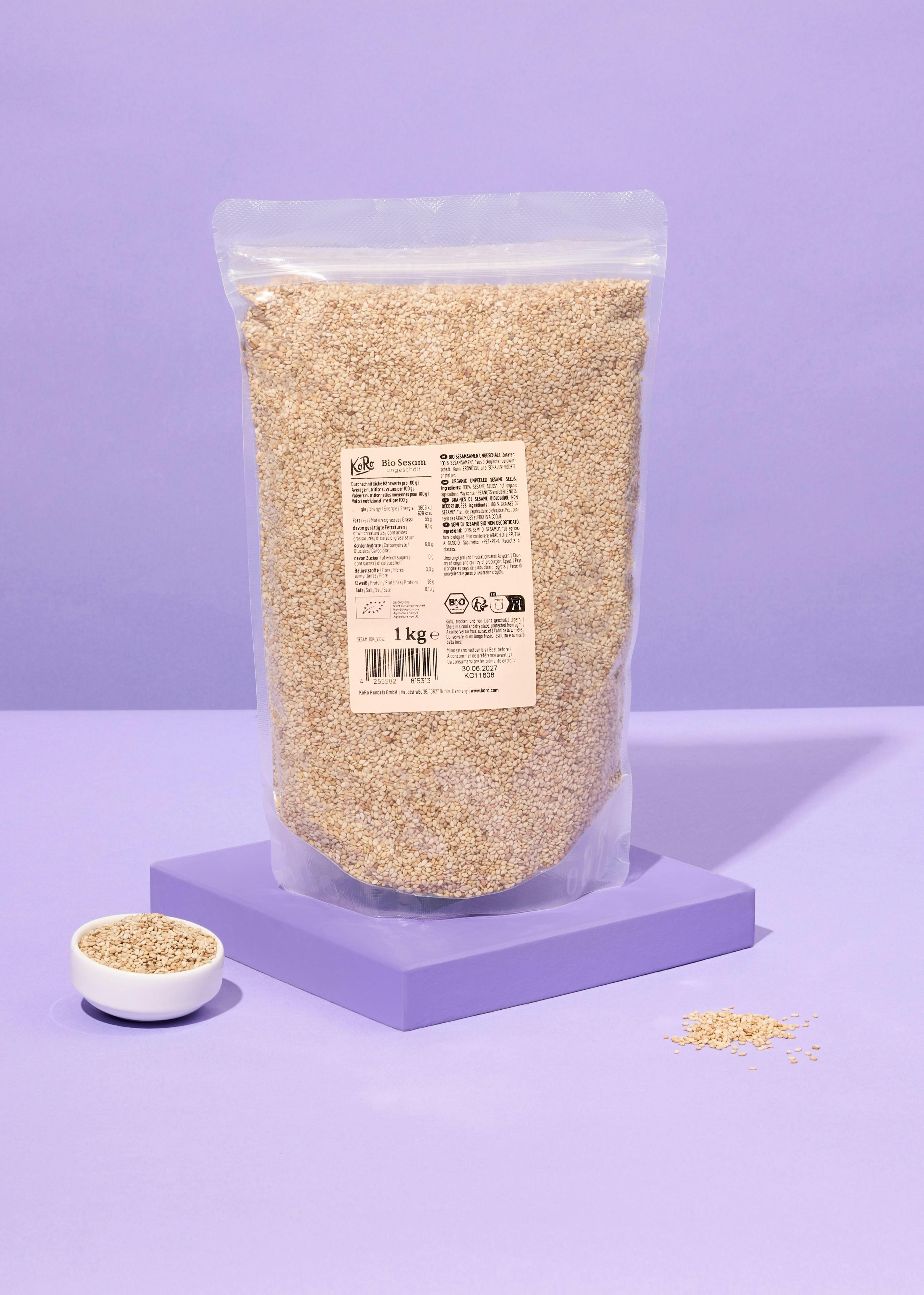Organic sesame seeds 1kg