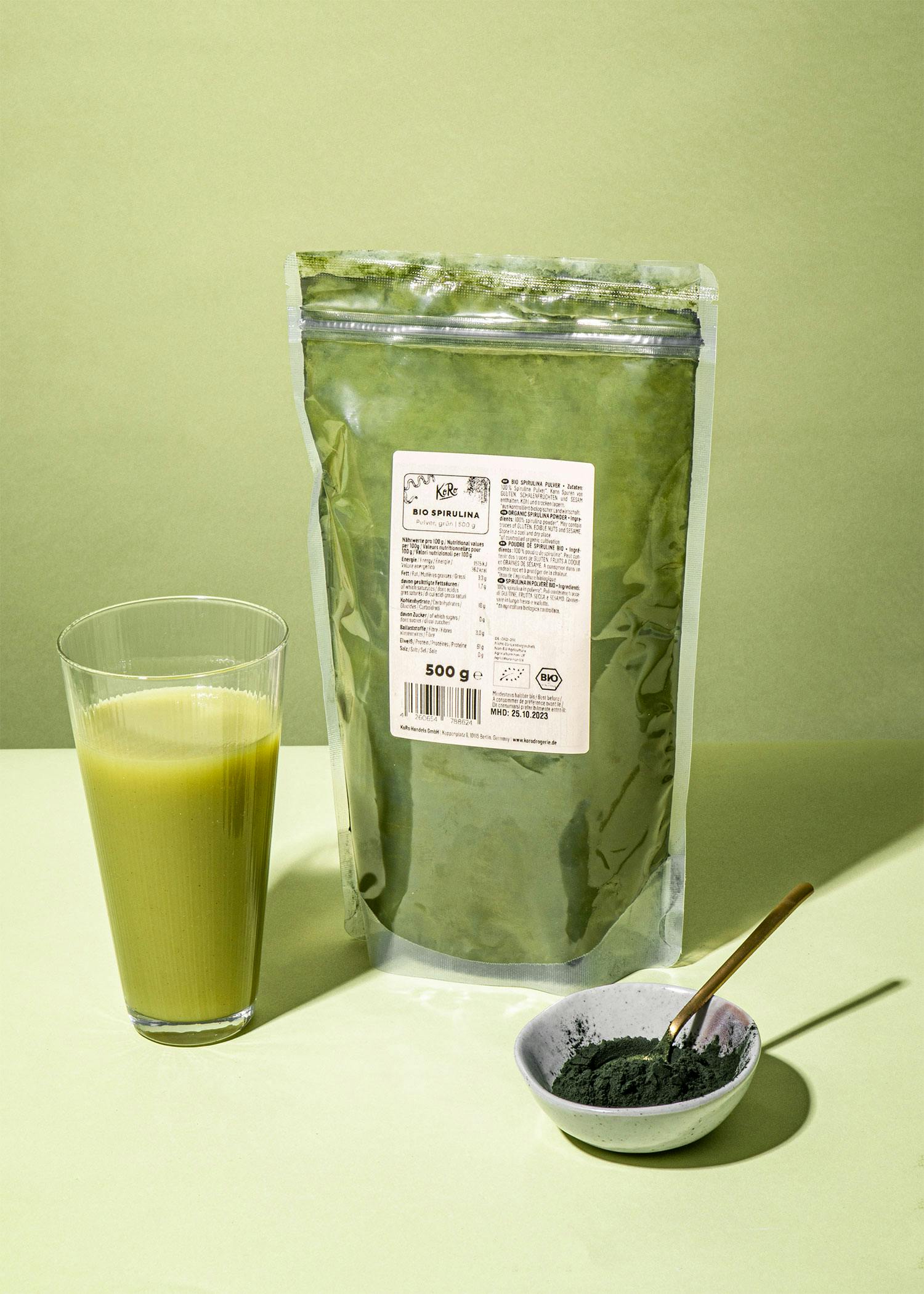 Organic spirulina powder 500g
