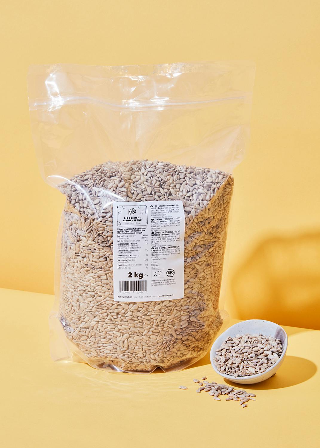 Organic sunflower seeds 2kg