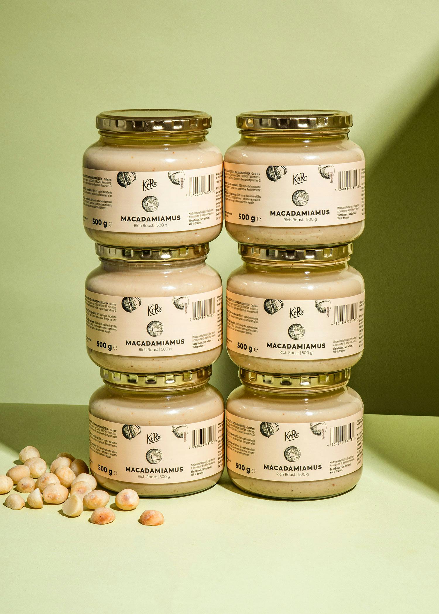 Rich roast macadamia butter 6 x 500g