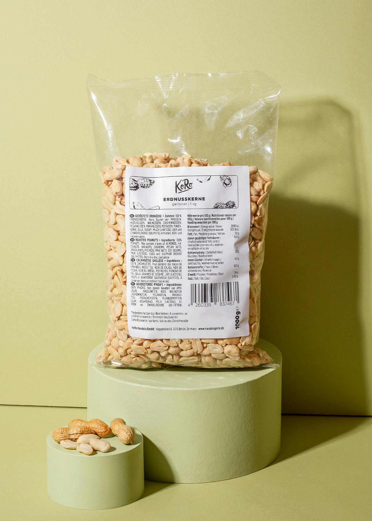 Roasted peanuts 1kg