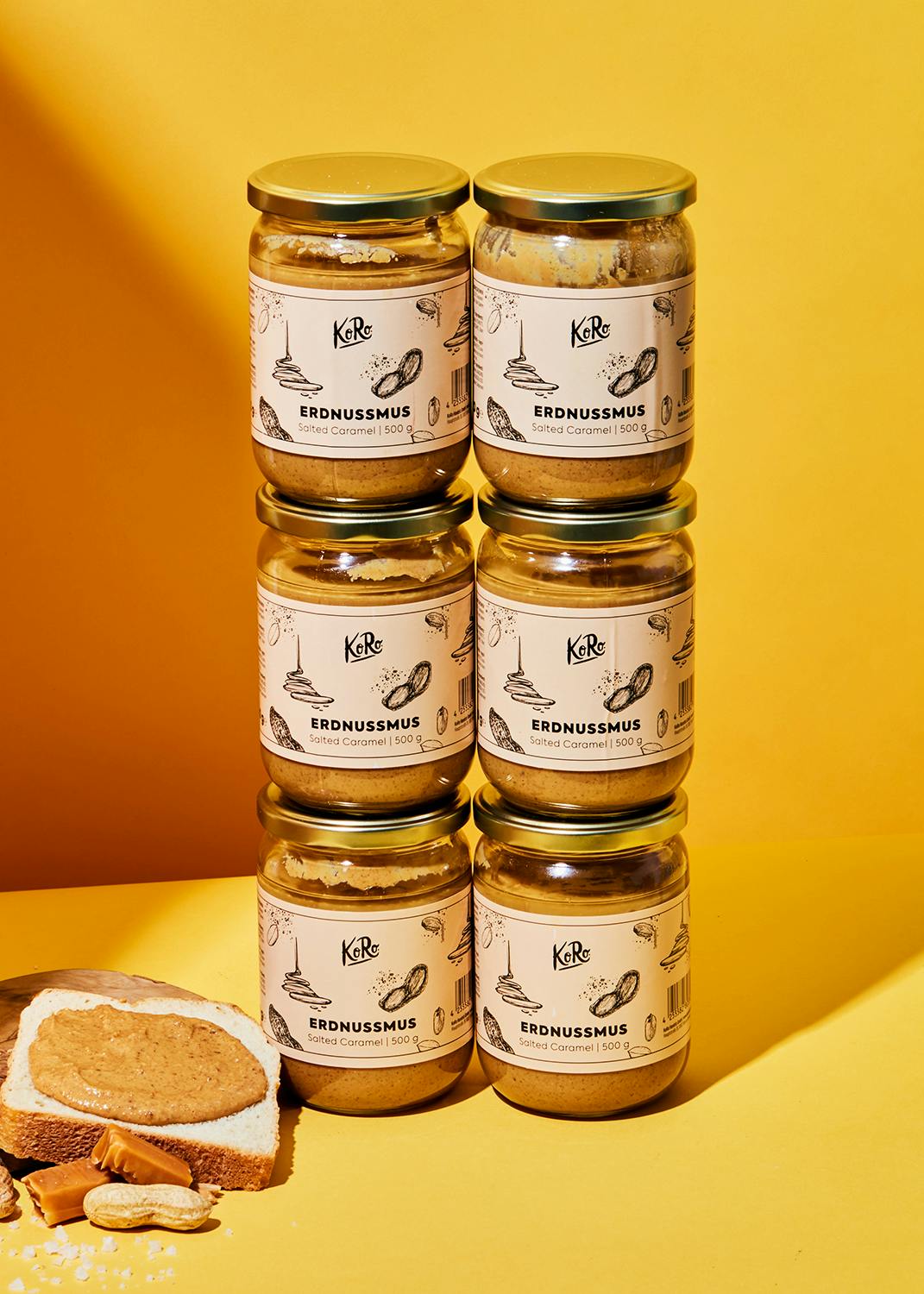 Salted caramel peanut butter 6 x 500g