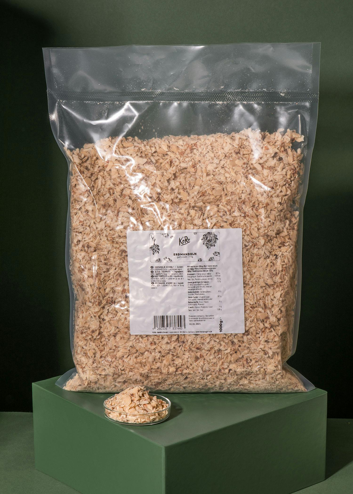 Shaved tiger nuts 1kg