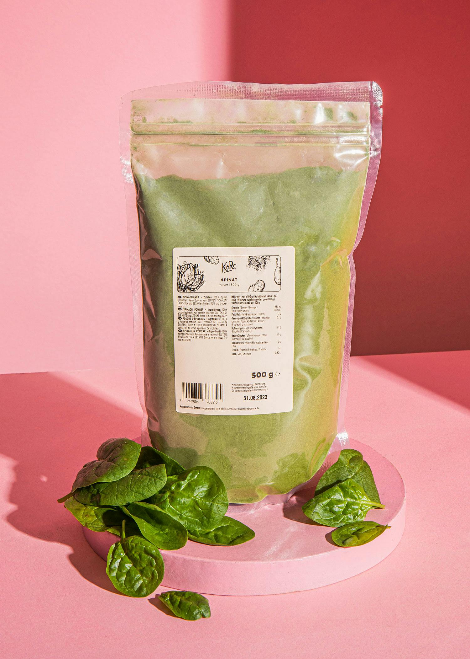 Spinach powder 500g