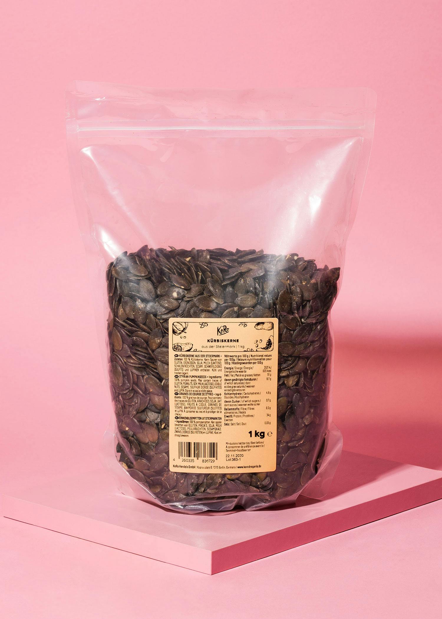 Styrian pumpkin seeds 1kg