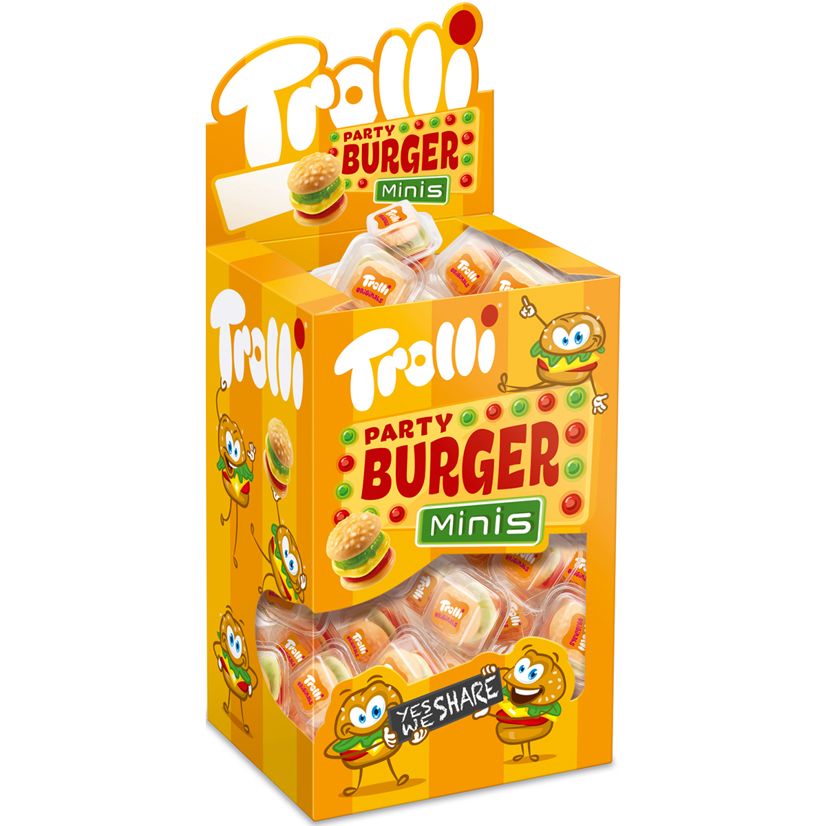 Trolli Party Burger Minis 800g