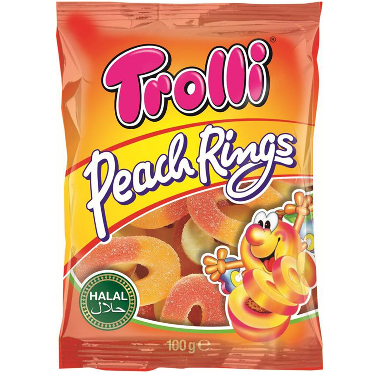 Trolli Peach Rings 100g