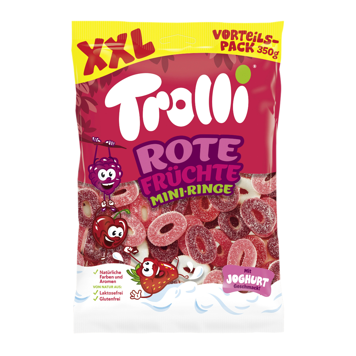Trolli Red Fruits Mini Rings 350g