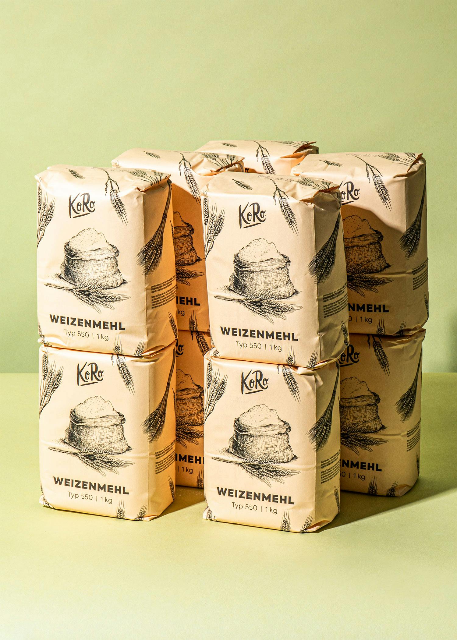 Wheat flour, type 550 10 x 1kg